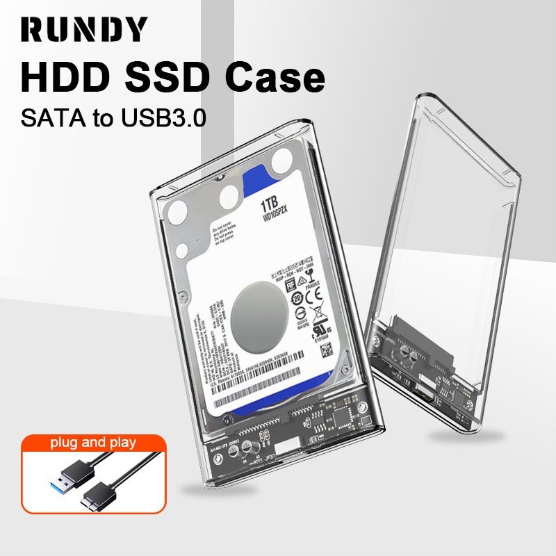 RUNDY Casing HDD 2.5" USB 3.0: Transfer Cepat, Harga Mulai Rp 20 Ribuan