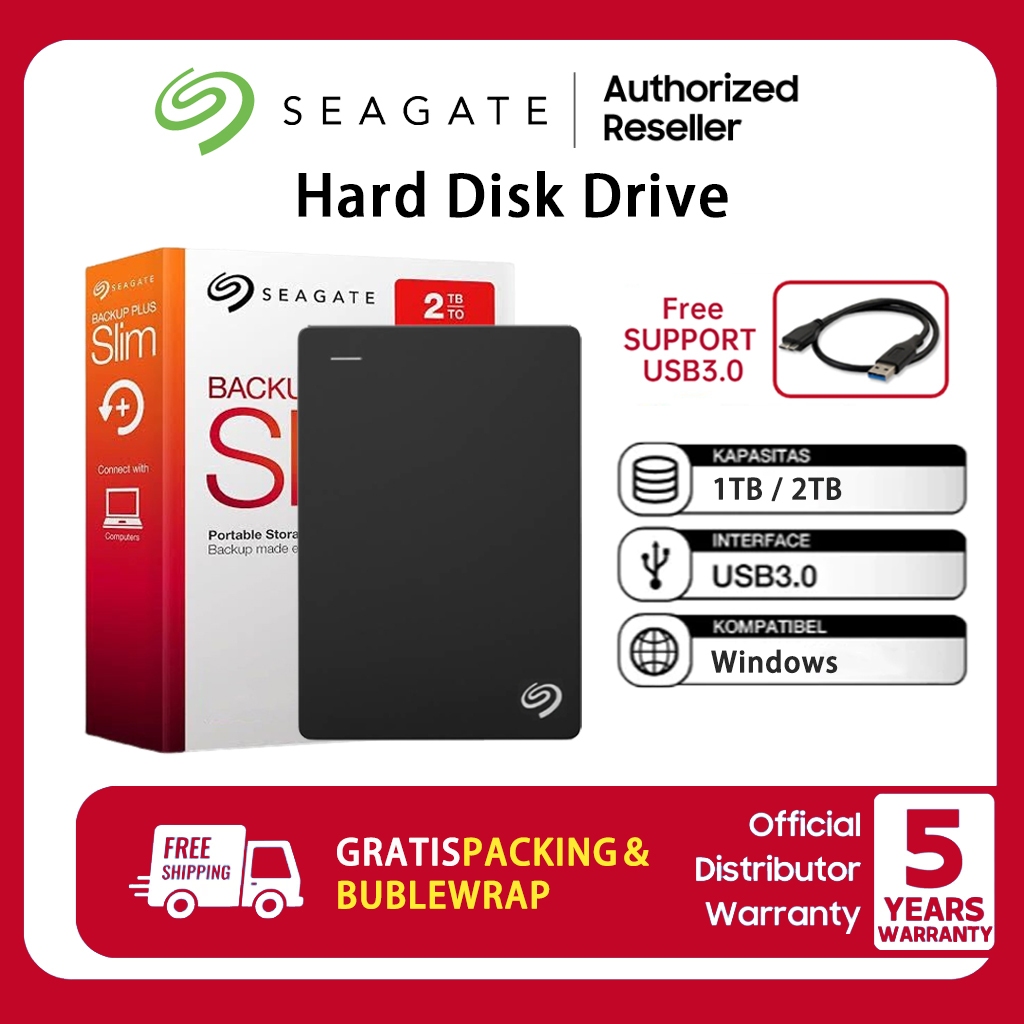 Mengupas Tuntas 2 Pilihan Kapasitas Seagate Portable HDD: 1TB dan 2TB USB 3.0 untuk Penyimpanan Data Harian