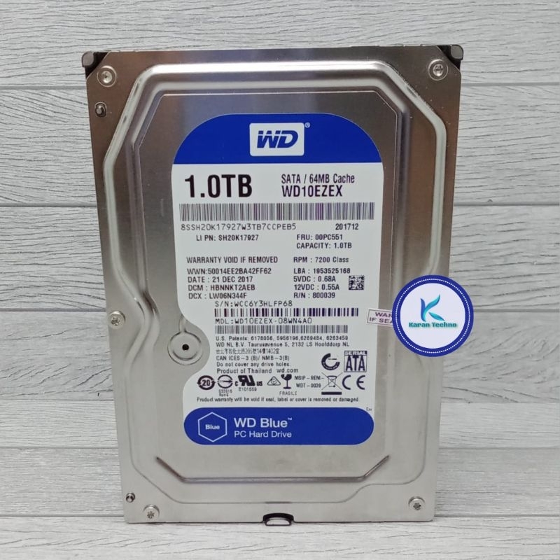 Review Hardisk WD Blue 1TB/500GB: Performa 7200 RPM atau Efisiensi 5900 RPM